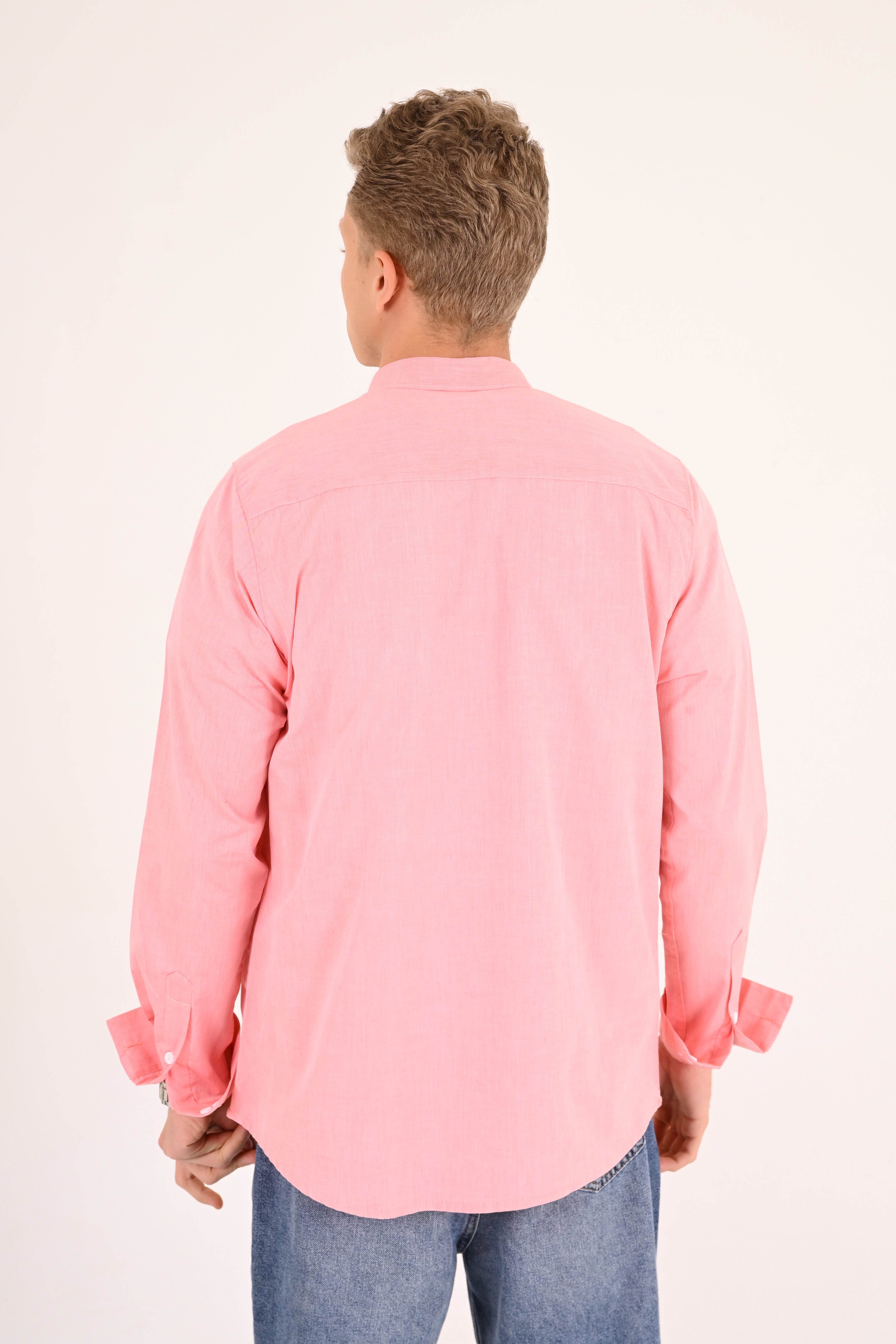 Blush Pink Tommy Twill Regular Fit Shirt