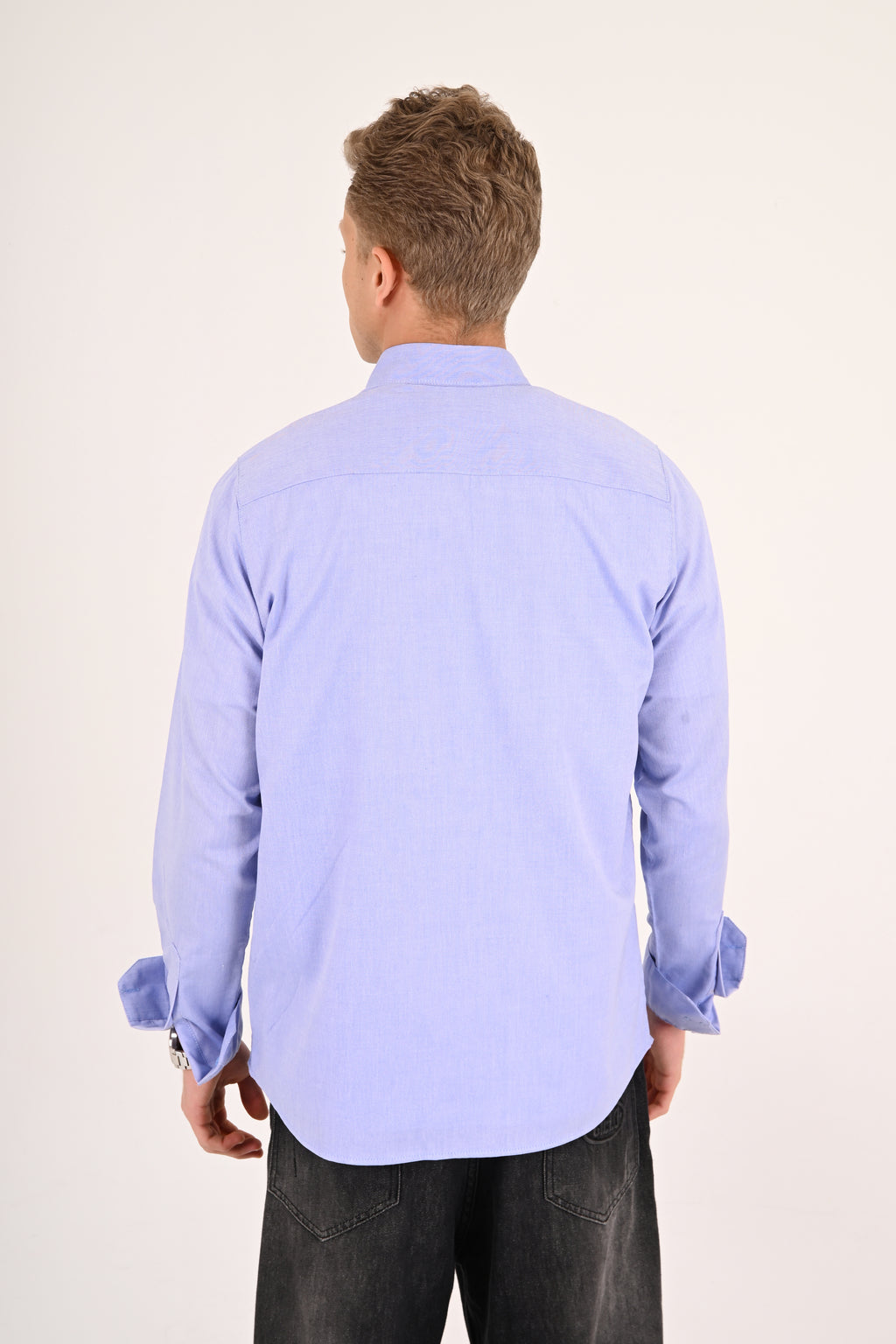 Royal Azure Regular Fit Oxford Shirt