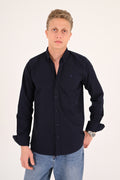 Navy Regular Fit Oxford Shirt
